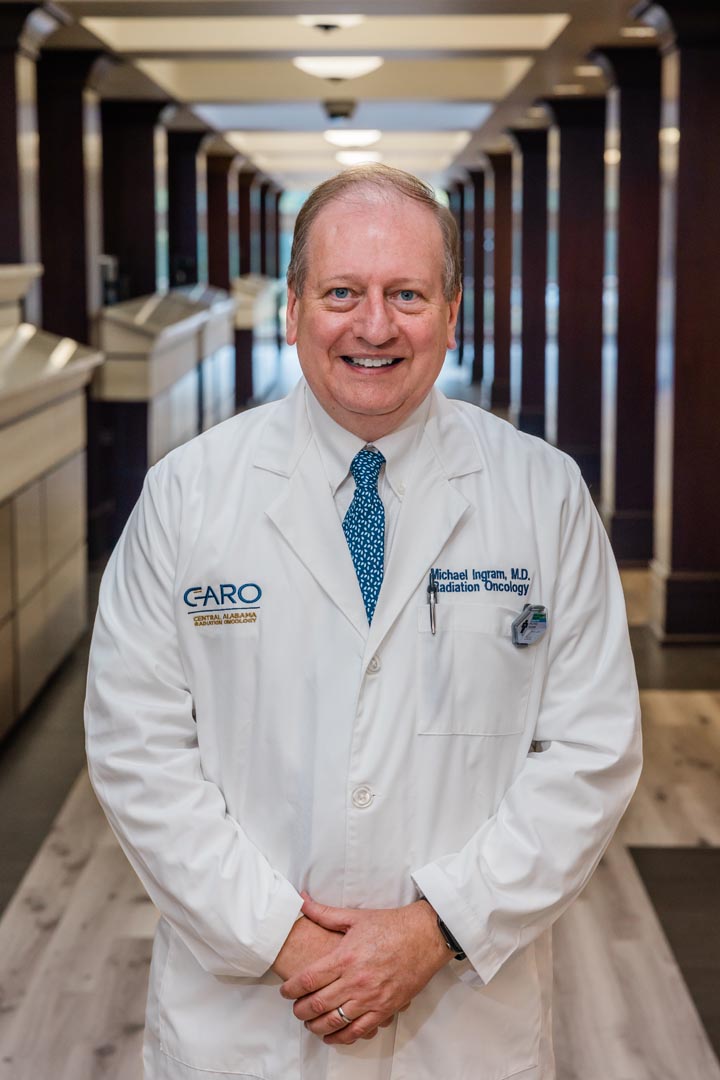 Central Alabama Radiation Oncology Dr. Ingram Michael L. Ingram, M.D. Headshot